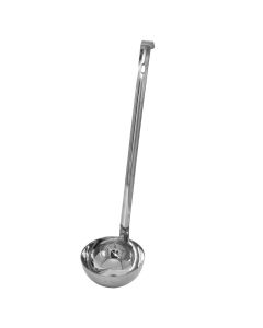 Laddle, 46x10cm, Silver, Inox