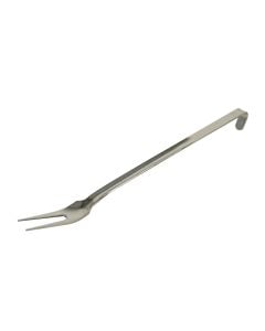 Serving fork, 42cmx3mm, Silver, Inox