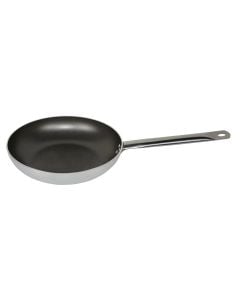 Tigan i thelle me shtrese kundra ngjitjes, Permasa: 28x6 cm, Ngjyra: Zeze, Materiali: Alumin