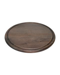 Cutting board pizza, Size: Dia 36 x 2 cm, Color: Brown, Material: Wood