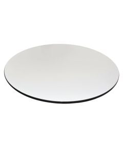 Table top, HPL, white, dia 60 cm