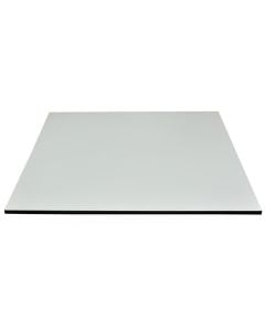 Table top, HPL, white, 65x65 cm