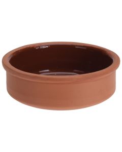 Tavë balte, qeramike, kafe, 3 copë