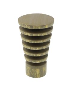 Finale per shufer perde, Cono 3D, metalik, gri-floriri, dia 20 mm