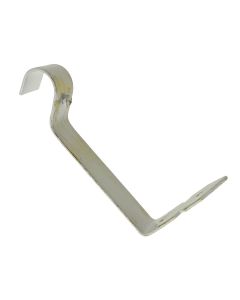 Suport per shufer perde, metalik, e bardhe, dia 20 mm