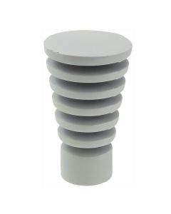 Finale per shufer perde, Cono 3D, metalik, e bardhe, dia 20 mm