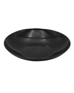 Soup plate, Evolutions, opal, black, dia 26 cm
