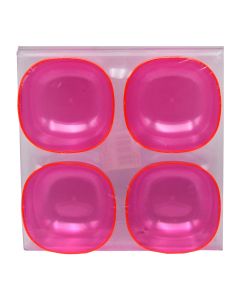 Cup, plastic, dia 9 cm, 4 pcs