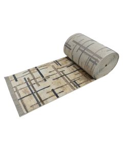 Rug, heatset, Bogue, polyester, grey/beige, 80 cm