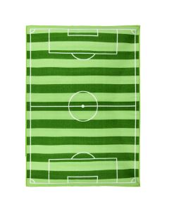 Children's carpets, Football, green, 100% nylon, 133x190 cm