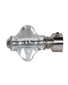 Knobs for stainlees steel rod, dia 28 mm