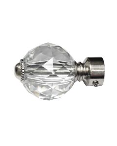Knobs for stainlees steel rod, dia 28 mm