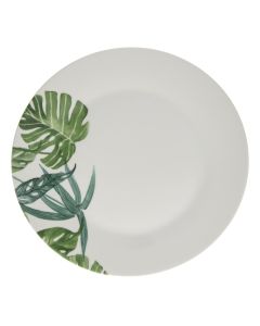 Pjatë, Tropica, porcelan, jeshile, Ø27 cm
