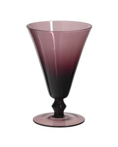 Water glass, Cab, glass, plum, Ø9.4 xH14.6 cm, 26 cl