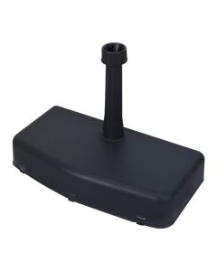 Bazament çadre ambienti, D1.8-3.8 cm, mbushja me beton, strukturë rezine, antrazit, 20kg / 50 x 25 x 9 cm