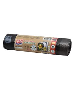 Qese mbeturinash, Tidy, 30 fije,e zeze, 40 lt