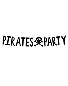Baner,"Pirates", paper, 2 m, black, 1 piece