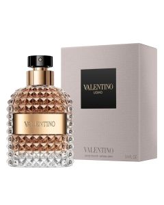Parfum për meshkuj, Valentino, Uomo, EDT, qelq, 100 ml, kafe, 1 copë