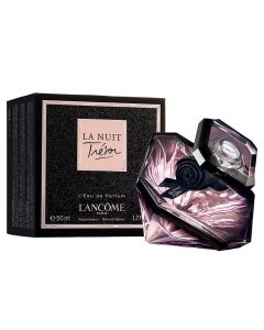 Eau de parfum (EDP) for women, Trésor La Nuit, Lancôme, glass, 50 ml, purple, 1 piece
