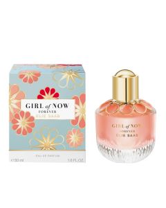 Eau de parfum (EDP) for women, Girl of Now Forever, Elie Saab, glass, 50 ml, pink and turquoise, 1 piece