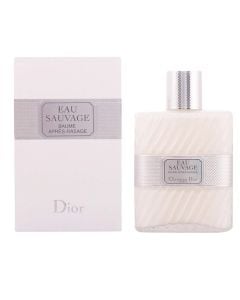 After shave moisturizing balm, Eau Sauvage, Christian Dior, glass, 100 ml, white, 1 piece