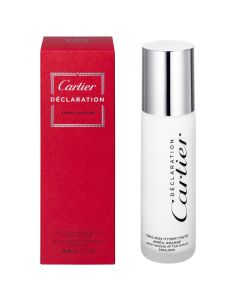 Moisturizing aftershave balm, Déclaration, Cartier, glass, 100 ml, red, 1 piece
