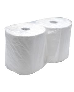 Kitchen paper towels, cellulose, 2x900 g, white, 2 rolls
