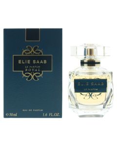 Eau de parfum (EDP) for women, Le Parfum Royal, Elie Saab, glass, 50 ml, blue and gold, 1 piece
