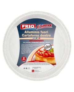 Vasketa Frio kontejnerë ne forme te rrumbullaket, alumini, 2 cope