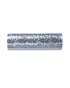 Shirit dekorues, rullon, 3.8 m, argjend, 1 copë
