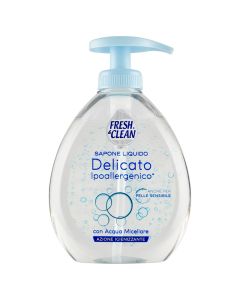 Sapun i lëngshëm, hipoalergjik, për lëkurë të ndjeshme, Fresh & Clean, 300 ml