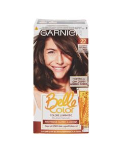 Bojë flokësh e zezë 022, Belle Color, Garnier, plastikë, 140 ml, kafe, 1 copë