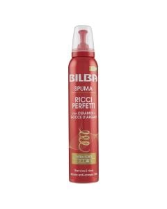 Bilba spuma perfect curls, Ceramides and Argan, 200 ml