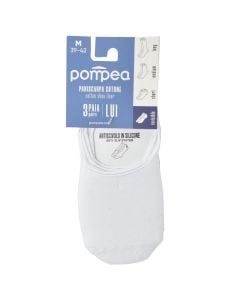 Çorape për meshkuj, Pompea, pambuk, 39-42, M, bardhë, 3 palë