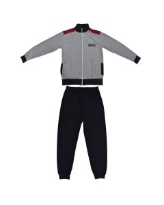 Pajamas for boys, G. Venturi, polyester and cotton, 50, black and gray, 1 pair