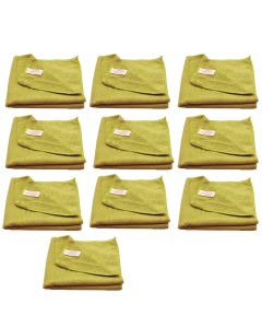 Pecete pastrimi, "Professional", mikrofiber,  40x40 cm, 300 gr/mq, verdhe, 1 cope