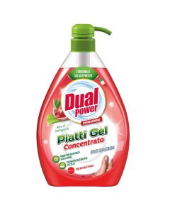 Detergjent për larjen e enëve, Dual Power, plastikë, 1 l, e kuqe, 1 copë