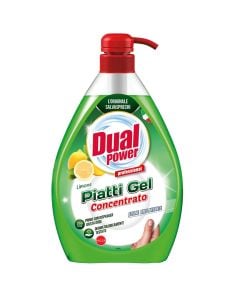 Detergjent për larjen e enëve, Dual Power, plastikë, 1 l, e gjelbër, 1 copë