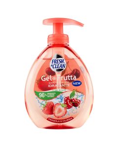 Sapun i lëngshëm, hipoalergjik, luleshtrydh, Fresh & Clean, 300 ml