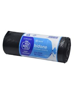 Qese mbeturinash, 90x140 , plastike, zeze, 1 cope
