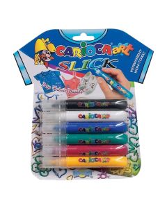 Marker Permanent. Carioca. per tekstil. sliky. 6x10.5 ml