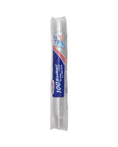 DOPLA glasses 200 cc (Pck 100), Size: D. 7 cm, Color: Clear, Material: Polypropylene