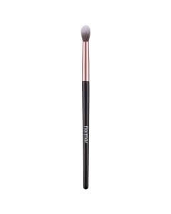 Furçë profesionale për përhapjen e makeup-it, Flormar, plastikë dhe najlon, 17 cm, e zezë dhe rozë, 1 copë