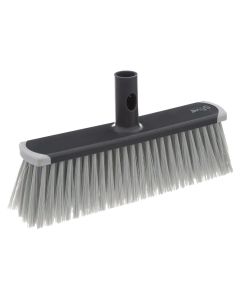 Fshesë pastrimi, plastike, furcë e butë, 30x15x5.3 cm, gri, 1 copë