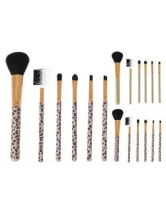 Set me furça për aplikimin e make up-it, plastk, 6 copë
