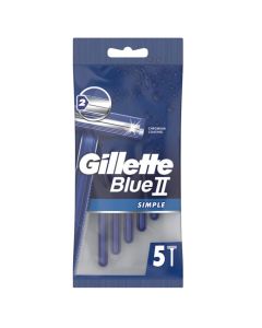 Blu 2 brisqe të thjeshta 5 copë