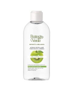 Ujë micelar për pastrimin e makeup-it, Apple & Kiwi, Beauty Extracts, Bottega Verde, 200 ml