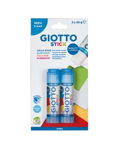 Ngjitës stick, Giotto, Fila, plastikë, 20 g, blu, 2 copë