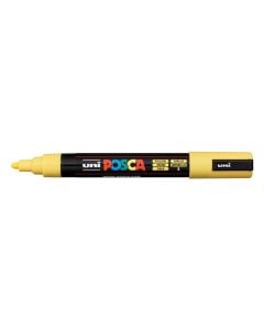 Marker me bazë uji, Uni-Posca, plastikë, 15x2x2 cm, e verdhë, 1 copë
