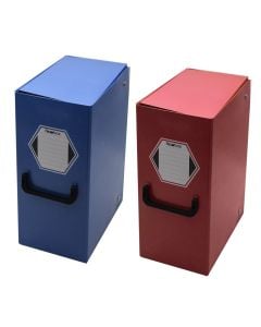Archive Box 16 cm blue whith handle